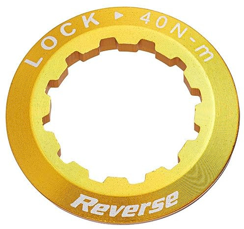 Reverse Lock Ring Kassetten Abschlußring Gold