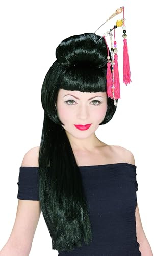 Rubie's Official Geisha-Perücke, China, für Erwachsene, Mädchen, Einheitsgröße