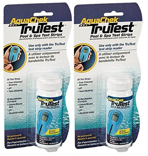 AquaChek® TruTest® 100 (2 x 50) Digital Teststreifen (Art.: 502010805MP) und POWERHAUS24 Pflegefibel