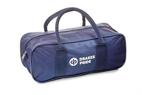 Drakes Pride Bowl and Jack-Tasche, für 2 Bowls und 1 Jack Blau navy