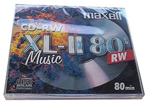 CD-RW for Music – 80 min Blank media e RAM Optical, CD-RW for Music – 80 min