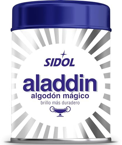 Aladdin - Algodón Limpia Metales, Limpia Plata y Otros Metales - 75 g