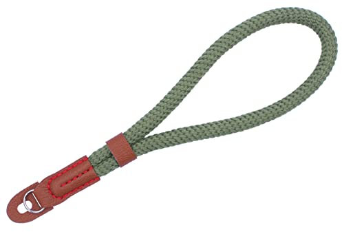 VKO Soft Camera Wrist Strap, Camera Hand Strap for DSLR SLR Mirrorless Cameras Adjustable Safety Strap(Green)