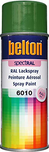 belton spectRAL Lackspray RAL 6010 grasgrün, glänzend, 400 ml - Profi-Qualität