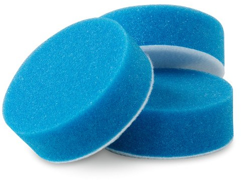 Griot's Garage 3 Blue Applicator Pads for Car Detailing, Foam Sponges for Use with Liquid, Gel, and Cream Dressings, and More, 11249, Set of 3