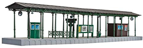 Kibri 39564 H0 Bahnsteig Zell an der Mosel mit LED-Beleuchtung Fahrzeug