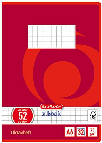 Herlitz 413633 Geschichtenheft, DIN A5, Lineatur 2G