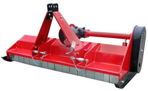 DEMA Schlegelmulcher SLM 95, 0,95 m Mulcher, Y-Messer Schlegelmäher, Traktor Mulcher Kat. 1, für 20–30 PS, 540 U/min
