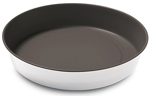 Guardini Foodies Tortiera Liscia, Acciaio, Bianco, 28x28x5.3 cm