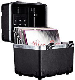 ABS LP Case für 40 Stück, schwarz