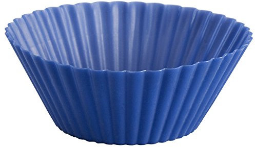 LE CREUSET 93005200630000 - Set 6 moldes Individuales madalenas, Color Azul