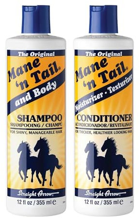 Mane 'n Tail Original Formula Shampoo and Conditioner Twin Pack, For Healthier Looking Hair, 355 ml (Pack of 1)
