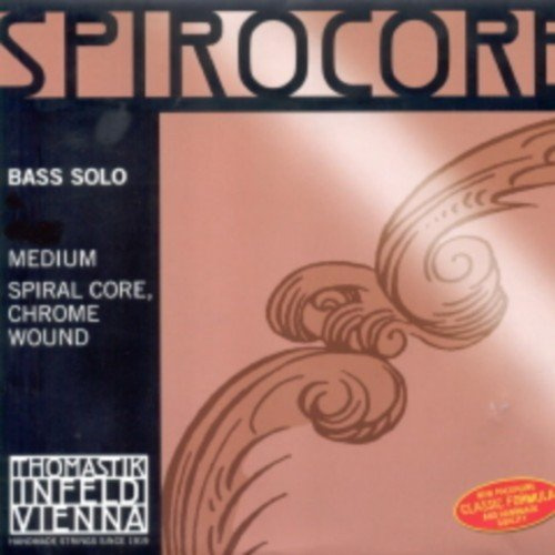 CUERDAS CONTRABAJO Thomastik (Spirocore Solista/S38S) (Acero Aluminio) 3ª Medium Bass 4/4 H (Si)