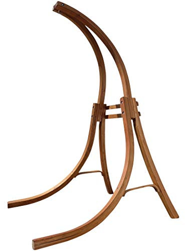 ASS Hängesesselgestell aus Holz Lärche für Hängesessel (nur Gestell ohne Sessel), Modell:4 Beine