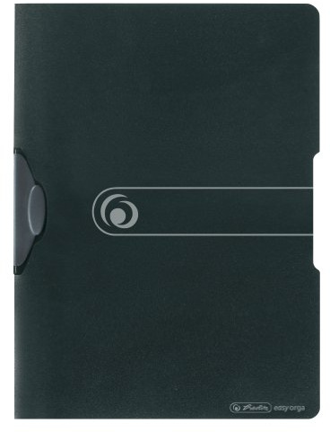 Herlitz 11217189 Express-Clip 5er Pack A4 opak schwarz