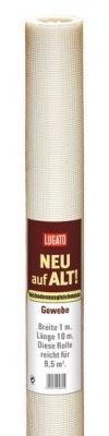 Lugato Neu auf Alt! Gewebe 10 m | Zementbeständiges Renovierungsgewebe, 1 m breit, 9,5 m² – ideal für alte Holzdielen