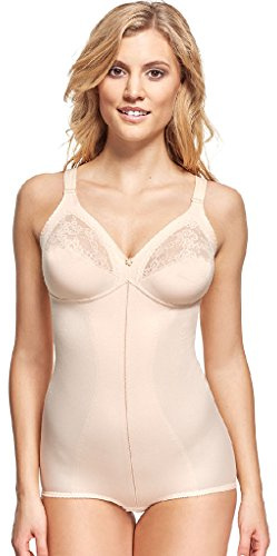 Susa Damen Korselett Shapewear Ganzk rper Body, Haut, 100D EU