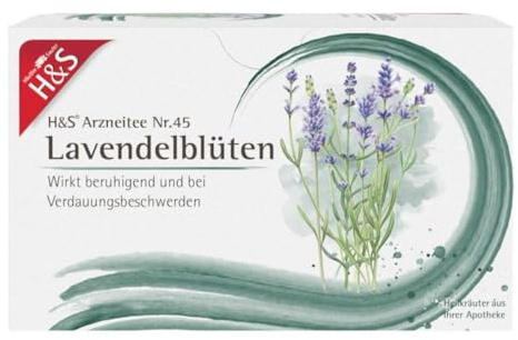 H&S Lavendelblüten Arzneitee Nr.45 Filterbeutel, 20 St. Filterbeutel