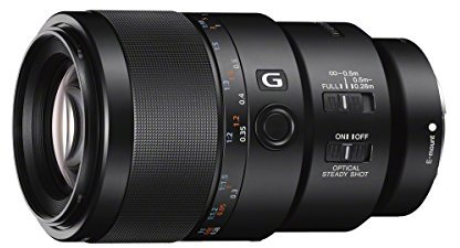 Sony SEL90M28G FE 90mm f/2.8-22 Macro G OSS Standard-Prime Lens for Mirrorless Cameras, Black