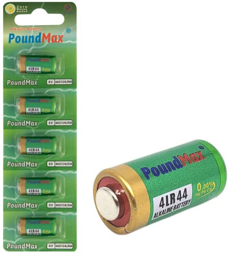5 x Camelion 4LR44 4G13 L1325 A544 476A 6v Alkaline batteries