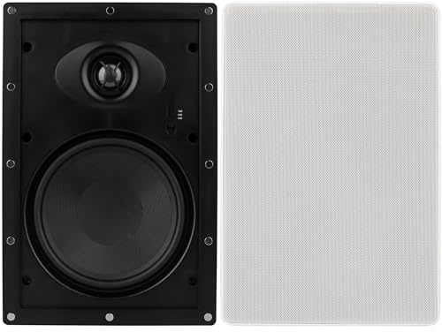 Dayton Audio ME625W 6-1/2 Micro-Edge 2-Way in-Wall Speaker Pair