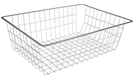 Phoenix 124227SI Drahtkorb Metall 42.7 x 53 x 18.5 cm, Silber