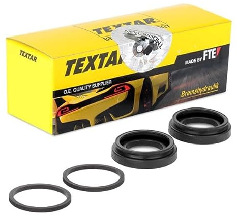 TEXTAR Dichtungssatz Bremssattel Hinten 46003100 Kompatibel mit VW Golf 4 Schrägheck 1J1 Golf 6 5K1 Golf 5 Schrägheck 1K1 Passat Variant 3C5, AUDI A3 Sportback 8PA