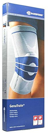 BAUERFEIND GENUTRAIN Kniebandage Gr.1 natur 1 St