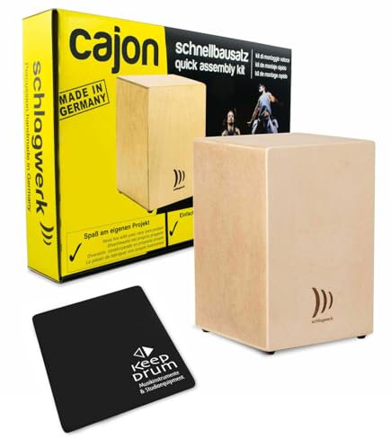 Schlagwerk CBA 10S CBA10S Cajon Bausatz zum selber bauen + keepdrum Sitz-Pad