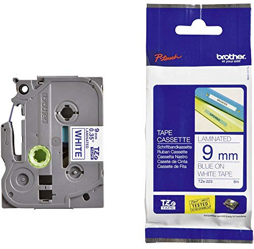 Brother TZE223 Thermodirektdrucktechnologie Blau