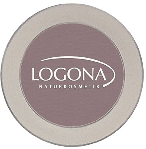 LOGONA Naturkosmetik Eyeshadow Mono No. 01 Taupe, Natural Make-up, Lidschatten, mit Anti-Aging-Wirkstoffen, dezenter Schimmereffekt, Bio-Extrakte, Vegan, 2 g