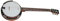 VGS Gitarrenbanjo Select, 6-saitig, Mahagonikessel mit 24 Spannschrauben