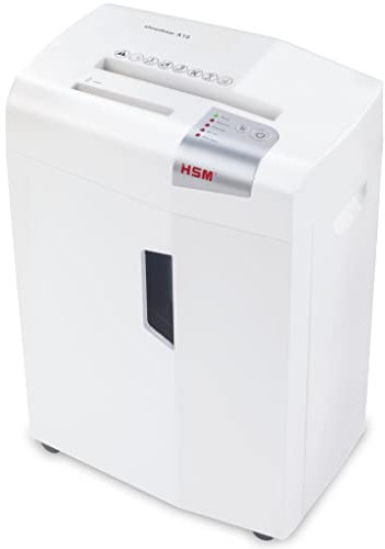 HSM shredstar X15 Aktenvernichter I Partikelschnitt 4x37mm I Sicherheitsstufe P-4 I Leiser Home Office Schredder für Papier, CDs, DVDs, Kreditkarten I 26l Auffangbehälter I Papierschredder 15 Blatt