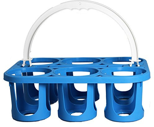 Bouchonnerie Jocondienne 214B Panier de 6 Bouteilles Plastique Aléatoire 25,5 x 34 x 26,2 cm