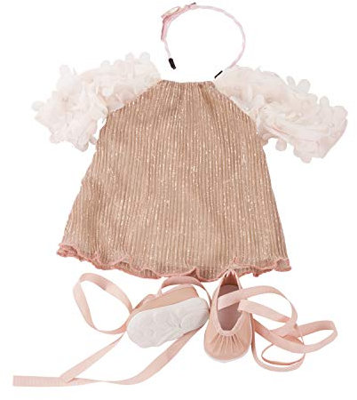 Götz 3402299 Kombination Boho Style - Puppenbekleidung Gr. XL - 4-teiliges Bekleidungs- und Zubehörset für Stehpuppen von 45 - 50 cm