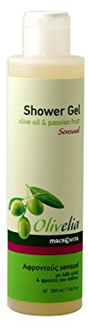 OLIVELIA SHOWER GEL SENSUAL OLIVE OIL & PASSION FRUIT 200 ML.