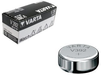 10pk Varta Watch Batteries V392101111 Size 392/384 Replaces V392 SR41 by Varta