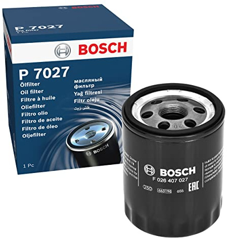 BOSCH Ölfilter F026407027 | Kompatibel mit: MITSUBISHI COLT VI, SMART FORFOUR