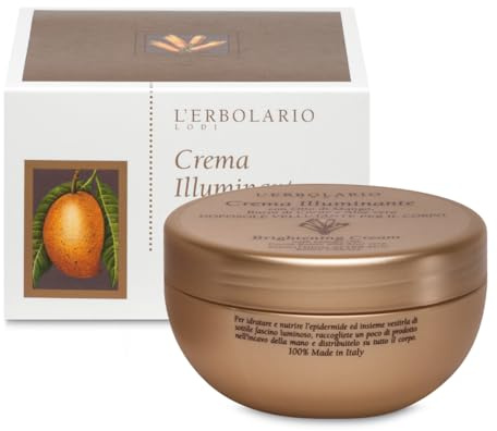 L'Erbolario Crema Illuminante Doposole - Idratante e Nutriente con Aloe Vera e Oli Naturali - Per Tutti i Tipi di Pelle - Made in Italy - 200 ml