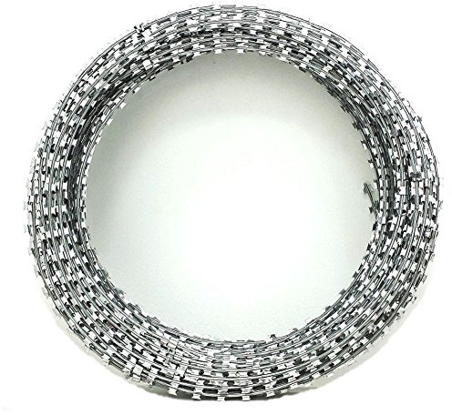 Stacheldraht Klingendraht Natodraht Sperrdraht Ø 30 cm Schutzdraht 0,26 € / m