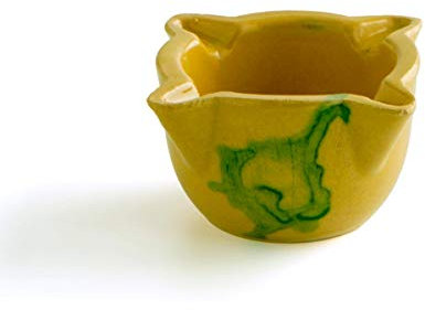 Quid Mortero Nº0 16X10Cm Prepara, 3.17 litros, Cerámica, Amarillo