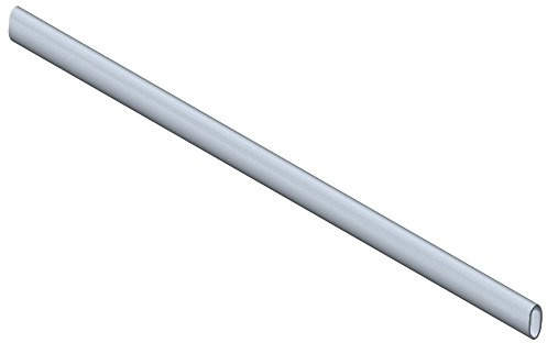 Kleiderstange 20 x 35 l 1000 mm chrom