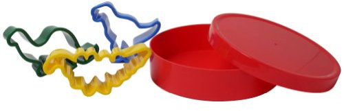 New Zeal Kids Dinosaur Shaped Cookie Biscuit Pastry Baking Fun Cutters Set Of 3