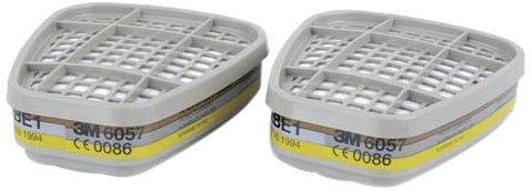 3 M 3 M 6057 ABE1 Filtres pour 600 (Lot de 8), Certifié EN sécurité