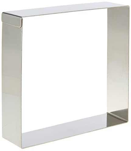 Lacor 68441 Cercle Carre pour Pâtisserie 14 X 14 cm, Argenté