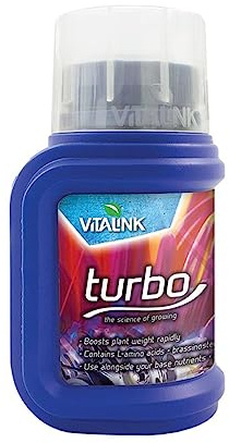 Vitalink Complete Additives Range Hydro Coco Soil Plant Nutrients Hydroponics (Turbo 250ml)