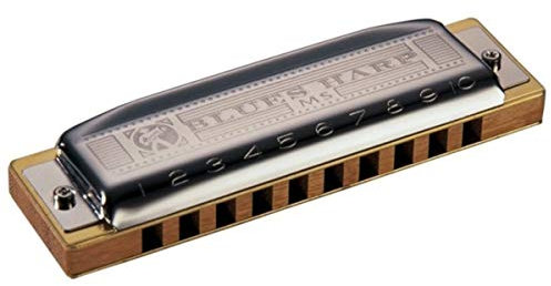 Hohner HH532D Blues Harp - Key of D Chrome