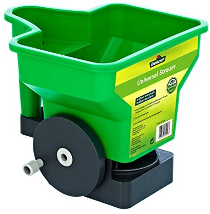 Dehner Düngerstreuer, ca. 23.5 x 21 cm, Kunststoff, grün