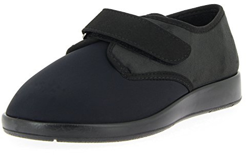 Varomed Tromsö 60.810, unisex – vuxen förbands- och rehabiliteringsskor, Svart svart 60, 43 EU X-Bred