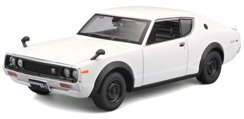 Maisto M31528 1:24 1973 Nissan Skyline 2000GT-R (KPGC110), Verschiedene Designs und Farben